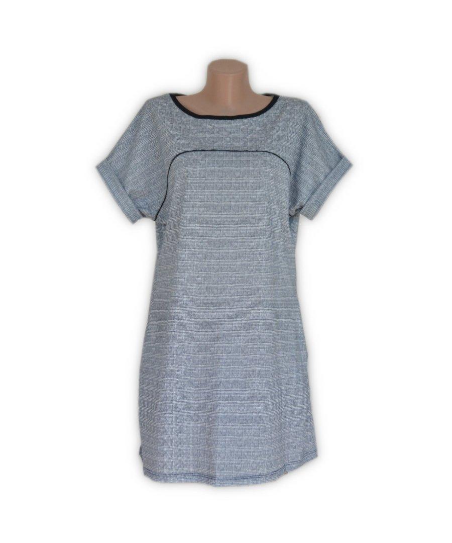 Туніка - блузка жіноча трикотажна 03131 Мікс котон