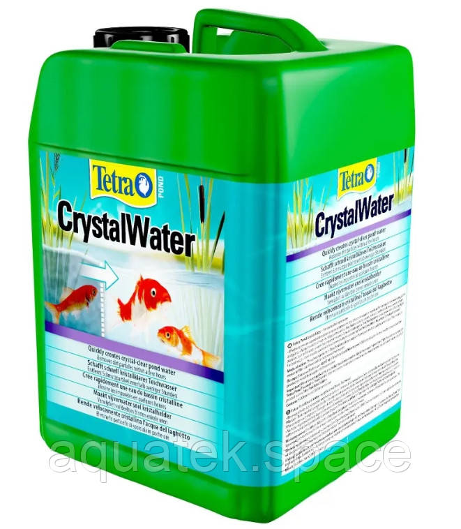 Tetra Pond CrystalWater 3000 мл — швидко очищає каламутну ставкову воду