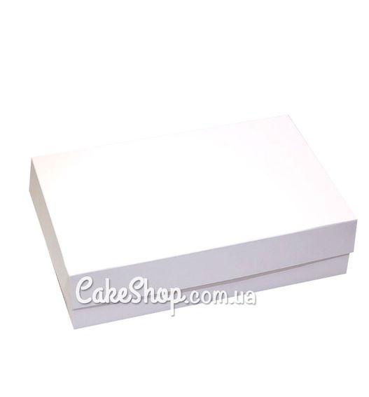 Коробка для еклерів, зефіру, печива і десертів, Біла
