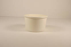 Креманка паперова 120мл біла 40шт/уп