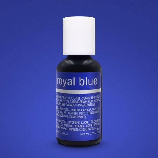 Гелевий барвник Chefmaster Liqua-Gel Royal Blue (Королівський синій)