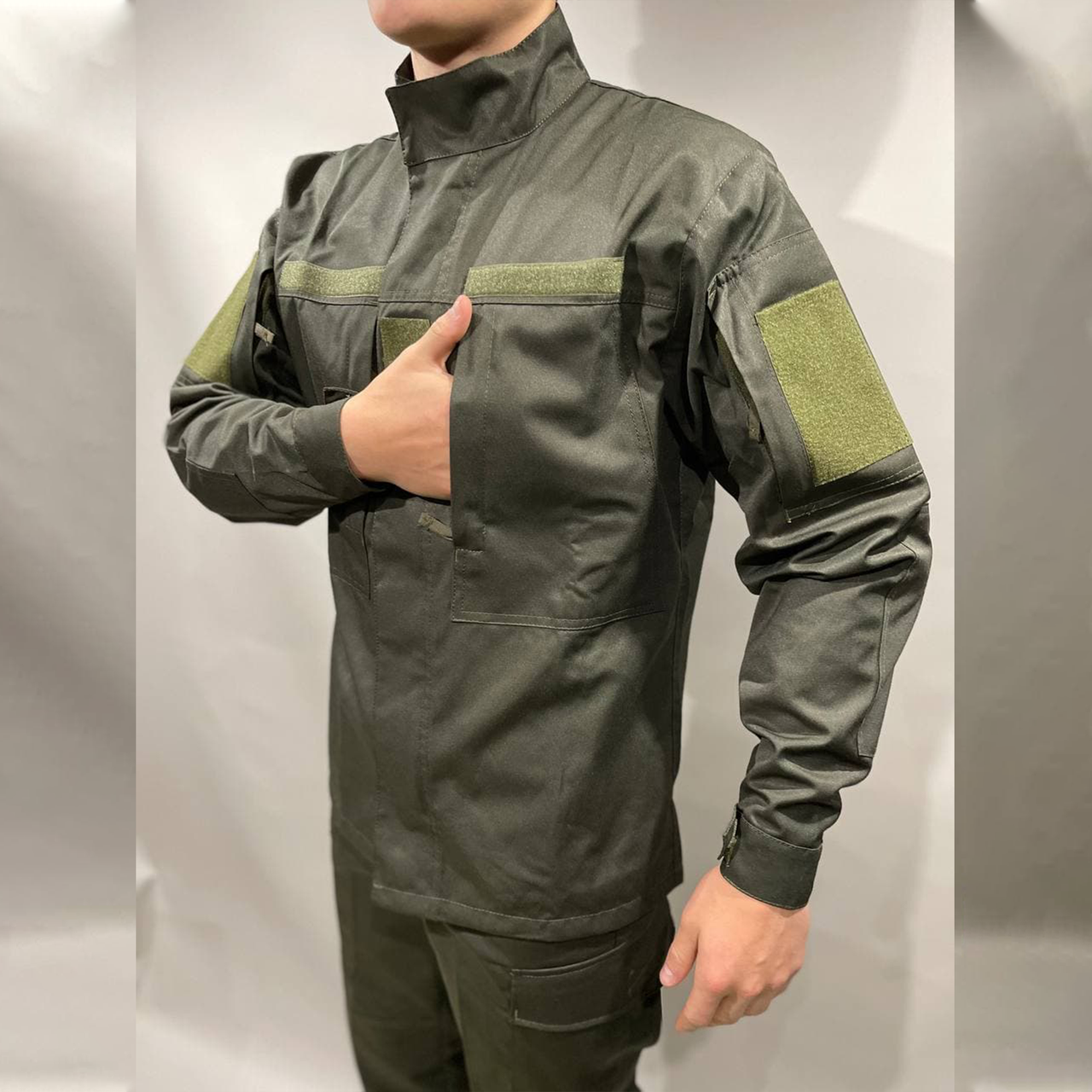 Кітель ЗСУ піксель уставний військовий куртка матеріал Грета / Кітель нгу пиксель мм14, фото 1