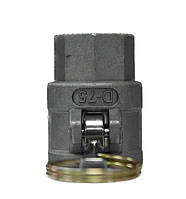 Камлок (Camlock) D75 AL алюминиевый Тип D 3/4" DN20 внутренняя резьба