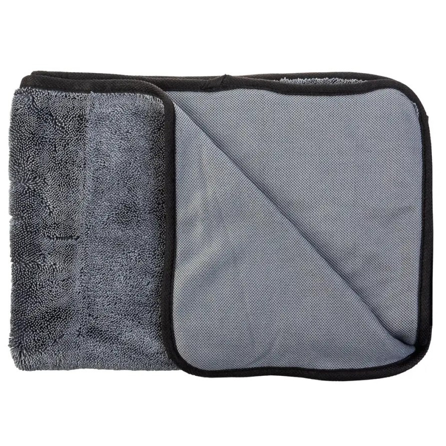 Мікрофіброва серветка для сушіння авто CDL Twisted Towel 70 x 90 см сіра