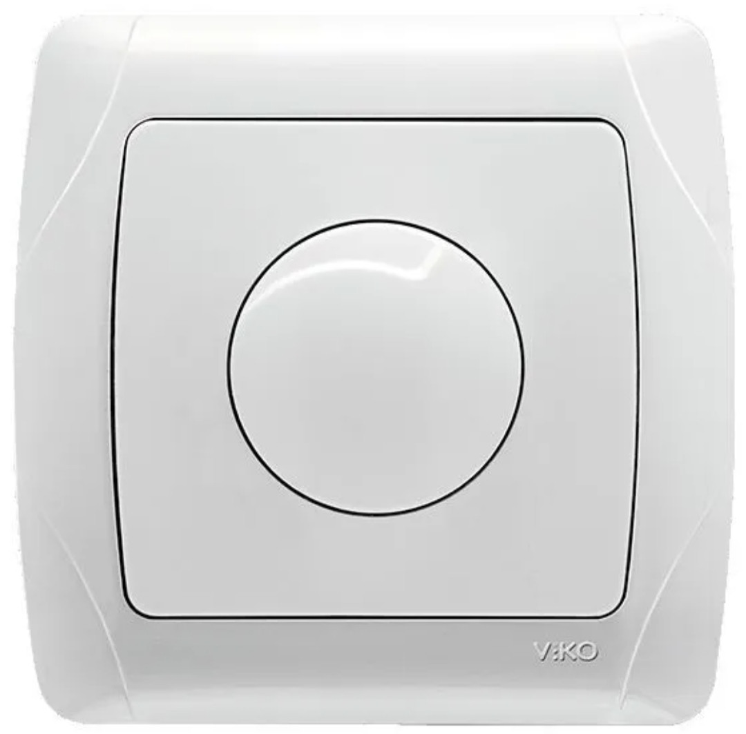 Світлорегулятор 1000W Carmen Білий, фото 1