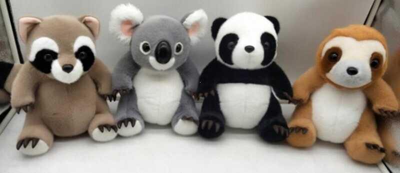 М’яка іграшка M 14774 (64) "Звірятко", 4 види, 25см