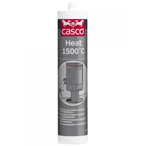 CASCO HEAT 1500 °C 0.3 л — Герметик жаростійкий, фото 1