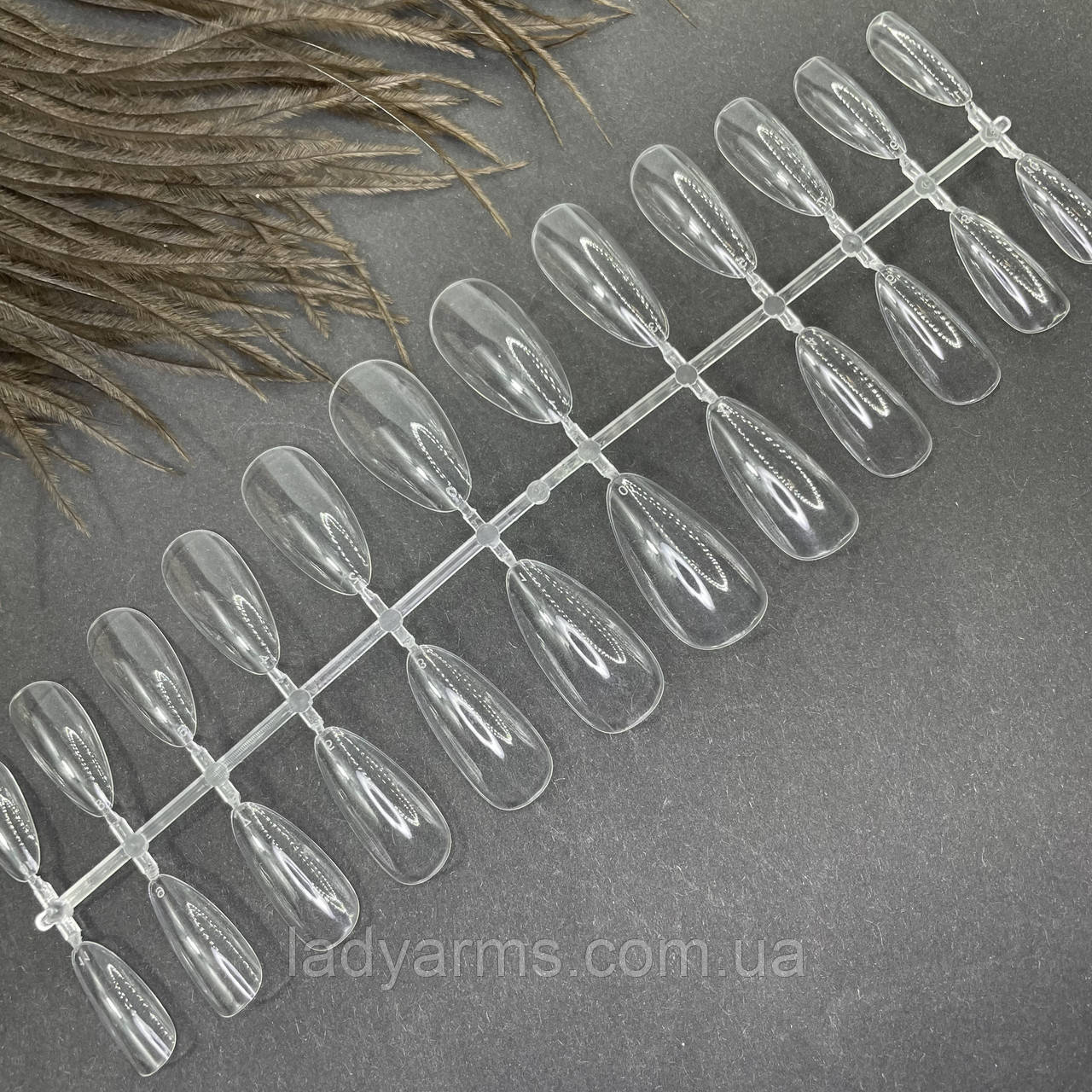 Гелеві тіпси 240 шт №4 Мигдаль