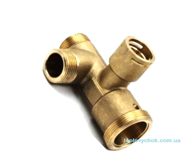 Клапан триходовий без електроприводу Vaillant Turbomax, Atmomax Pro/Plus 252457, фото 1