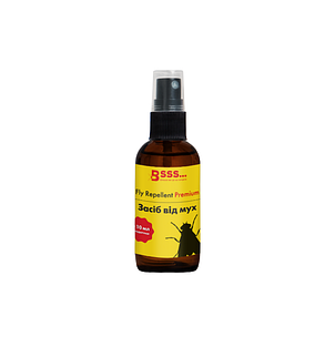 Засіб від мух Fly Repellent Premium 1/100. Концентрат (наносити на одяг та стіни) 50 мл, фото 1