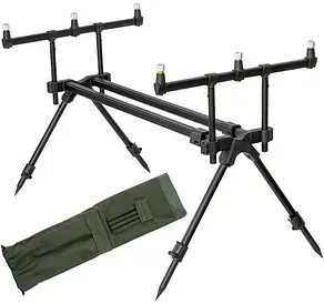 Род під, підставка для 3 вудлищ, Focus Rod Pod Carp Zoom