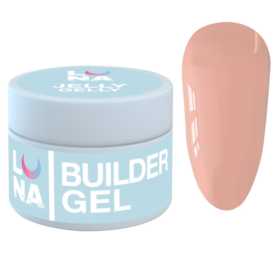 Моделювальний гель-желе Luna Jelly Gelly No6, 15 мл (бежевий)