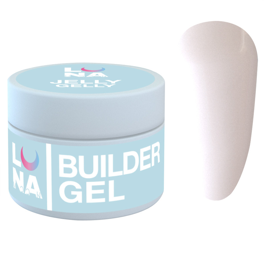 Моделювальний гель-желе Luna Jelly Gelly №2, 15 мл (білий)