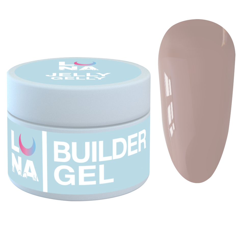 Моделювальний гель-желе Luna Jelly Gelly №4, 15 мл (сіро-бежевий)
