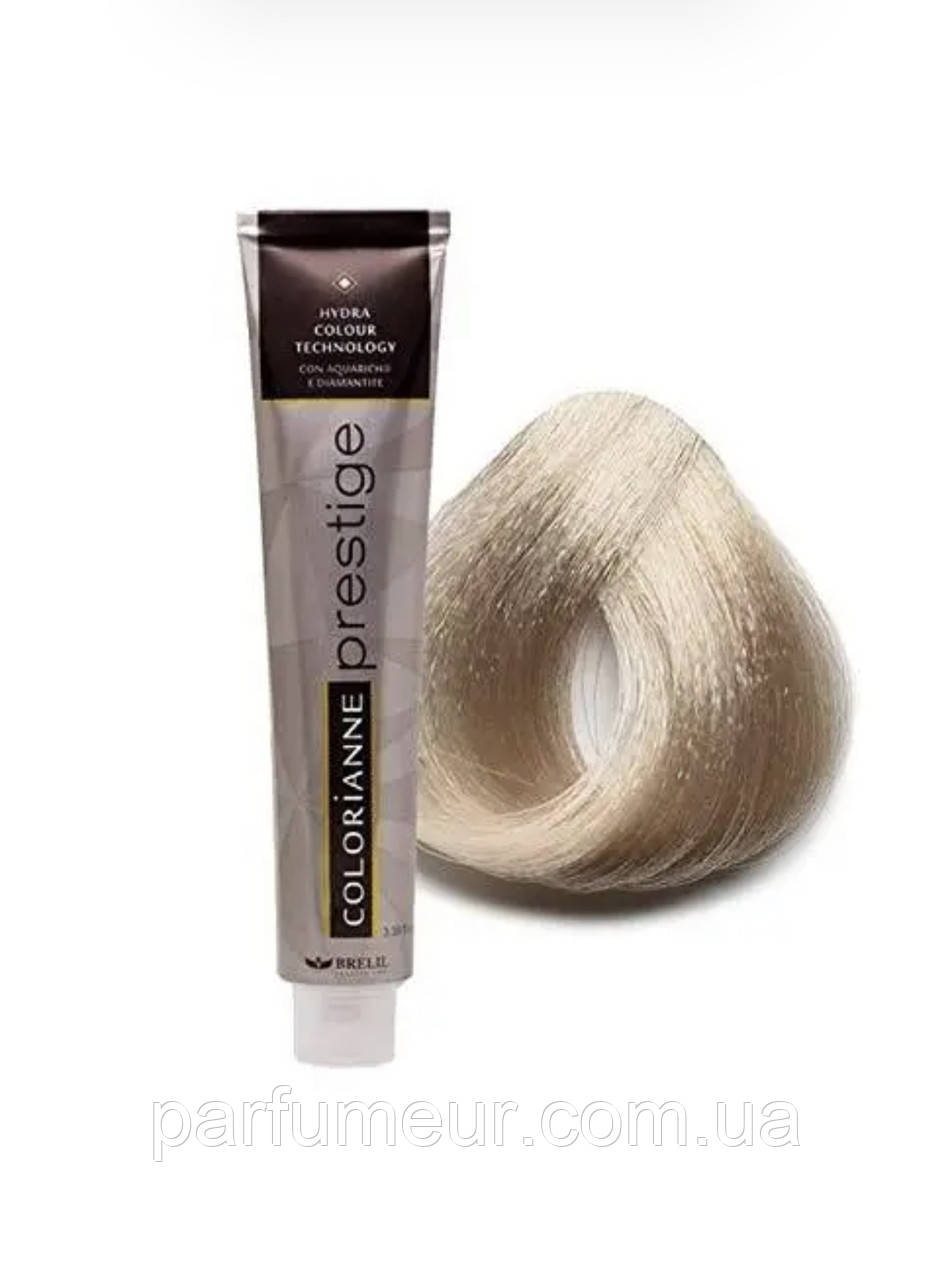 Крем-фарба для волосся Brelily Colorianne Prestige 10/21 суперсвітлий крижаний блондин 100 мл, фото 1