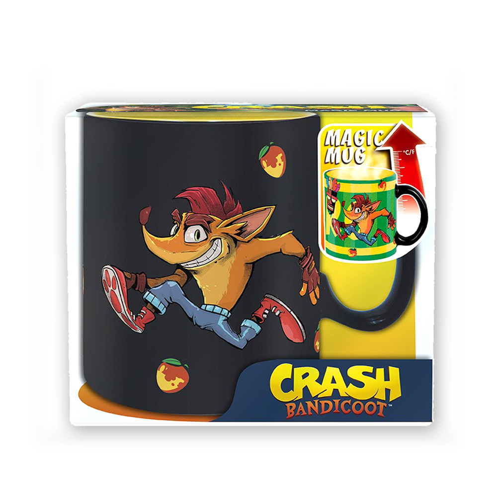 Чашка хамелеон CRASH BANDICOOT Nitro (Креш Бандикут)