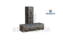 Цегла облицювальна скеля пуст. чорна ложок 250х90х65 (1 под- 406 шт)