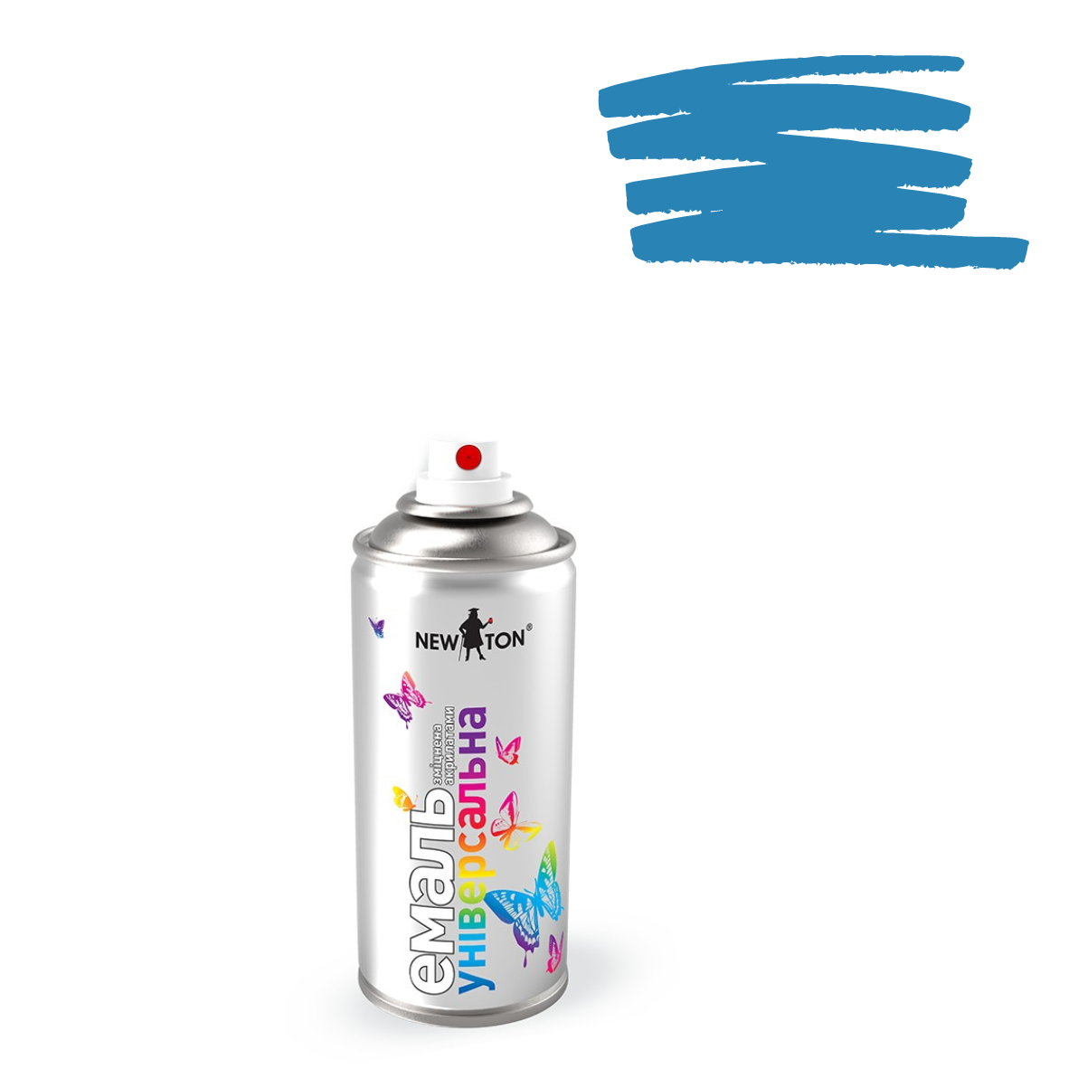 Емаль 5015 Блакитна універсальна аерозоль 150мл NewTon