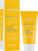 Витаминный солнцезащитный крем для лица Medi Peel Vitamin Dr Essence Sun Cream SPF50+ PA++++