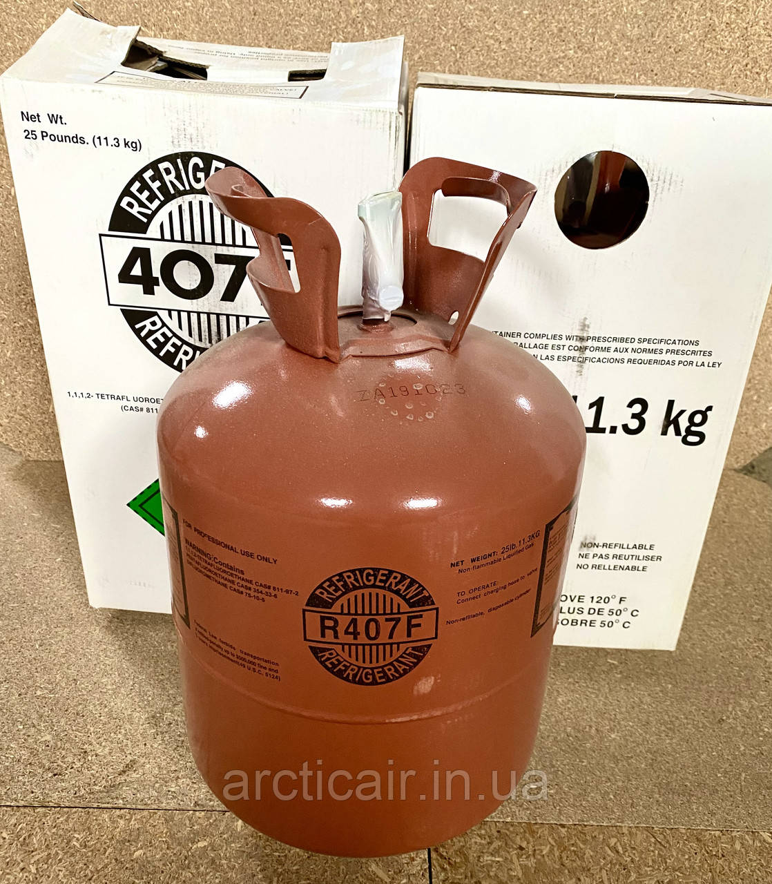 Купить Фреон R407f Refrigerant 11.3кг, цена — Prom.ua (ID1816728887)