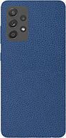 Полиуретановая защитная пленка Devia Apple Iphone 13 mini Leather Blue