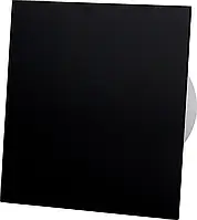 Вытяжной вентилятор AirRoxy dRim 125 PS BB шнуровой выключатель панель пластик черный матовый 140м³/ч 10Вт