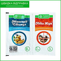 АТО "Жук" + "Авангард стимул" (3+10 мл) от Ukravit, Украина. Инсектицид от колорадского жука. Оригинал