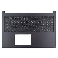 Корпус верхняя крышка для Acer Aspire A315-22, RU/UA, (Black, топкейс+клавиатура, 6B.HE8N8.009, C Cover,
