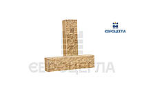 Цегла облицювальна колота пуст. жовта ложок 250х100х65 (1 под- 406 шт)