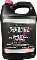 Toyota Super LL Coolant, PINK ( Pre-Diluted), 3.785L, 00272SLLC2 (готовый)