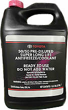 Toyota Super LL Coolant, PINK ( Pre-Diluted), 3.785L, 00272SLLC2 (готовый)