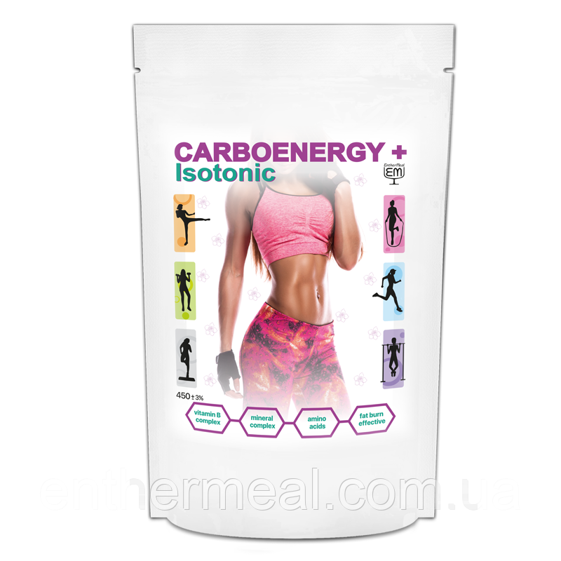 Ізотонік EntherMeal ISOTONIC CARBOENERGY Plus 450 г