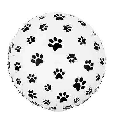 Повітряна кулька "Лапки", розмір - 45 см, фото 1