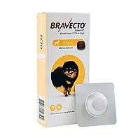 Жевательная таблетка от блох и клещей для собак MSD Bravecto (Бравекто) 112.5 мг на вес 2-4.5 кг 1 таблетка