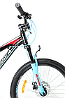 Велосипед гірський Crosser Boy XC-200 26" рама 16.9" Чорно-зелений, фото 5