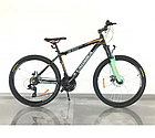 Велосипед гірський Crosser Boy XC-200 26" рама 16.9" Чорно-зелений, фото 11