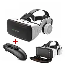 Окуляри віртуальної реальності Infinity 3D Glasses Box Stereo VR White