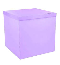 Коробка сюрприз, 70*70*70 см., колір - лаванда