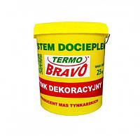 Термо Браво Штукатурка акрилова КОРОЇД з грануляцією зерна 1,5 мм 2,0 мм 2,5 мм 3,0 мм 25 кг