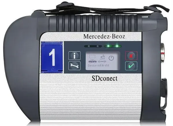 Сканер діагностики для автомобіля Мерседес Mercedes Star Diagnosis SD Connect 4 дилерський сканер для авто