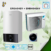 Тепловий насос/блок Повітря-Вода Daikin Altherma 3, ERGA04EV/EHBH04E6V, 220В+220В (тільки нагрів 4,3 кВт)