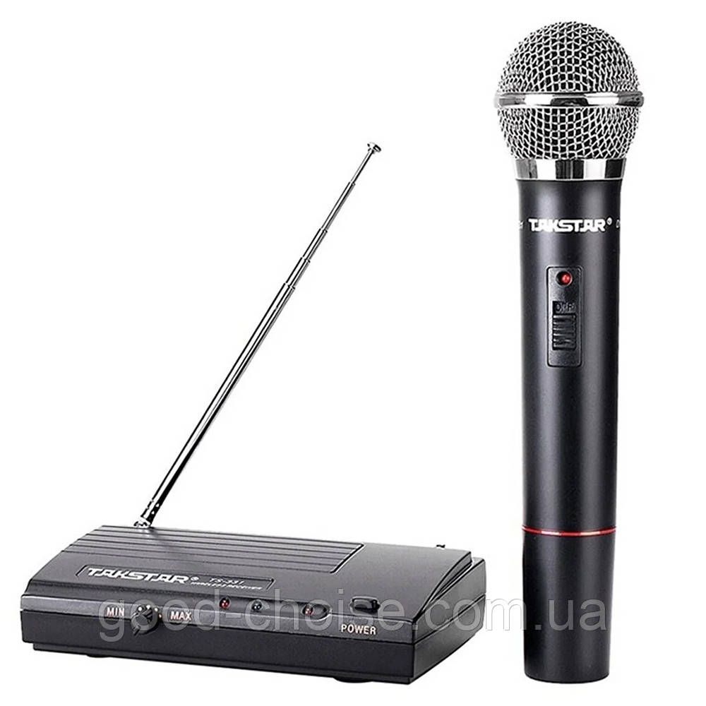 Беспроводная радиосистема с ручным микрофоном TS-331 / Динамический микрофон для караоке - фото 7 - id-p1816735697