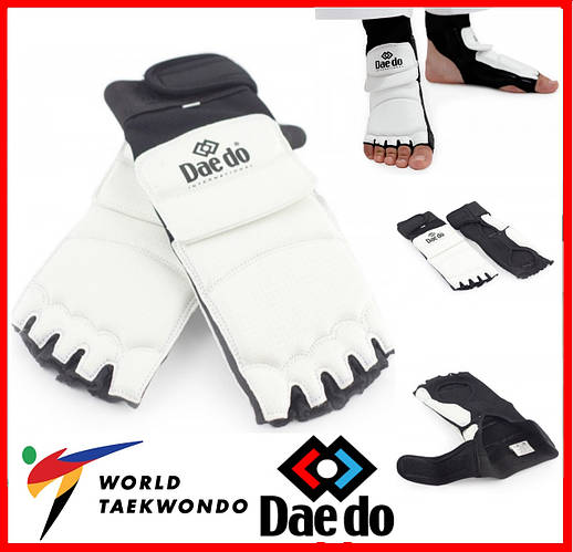 Защита стоп для тхэквондо Daedo на ноги футы носки накладки экипировка ...