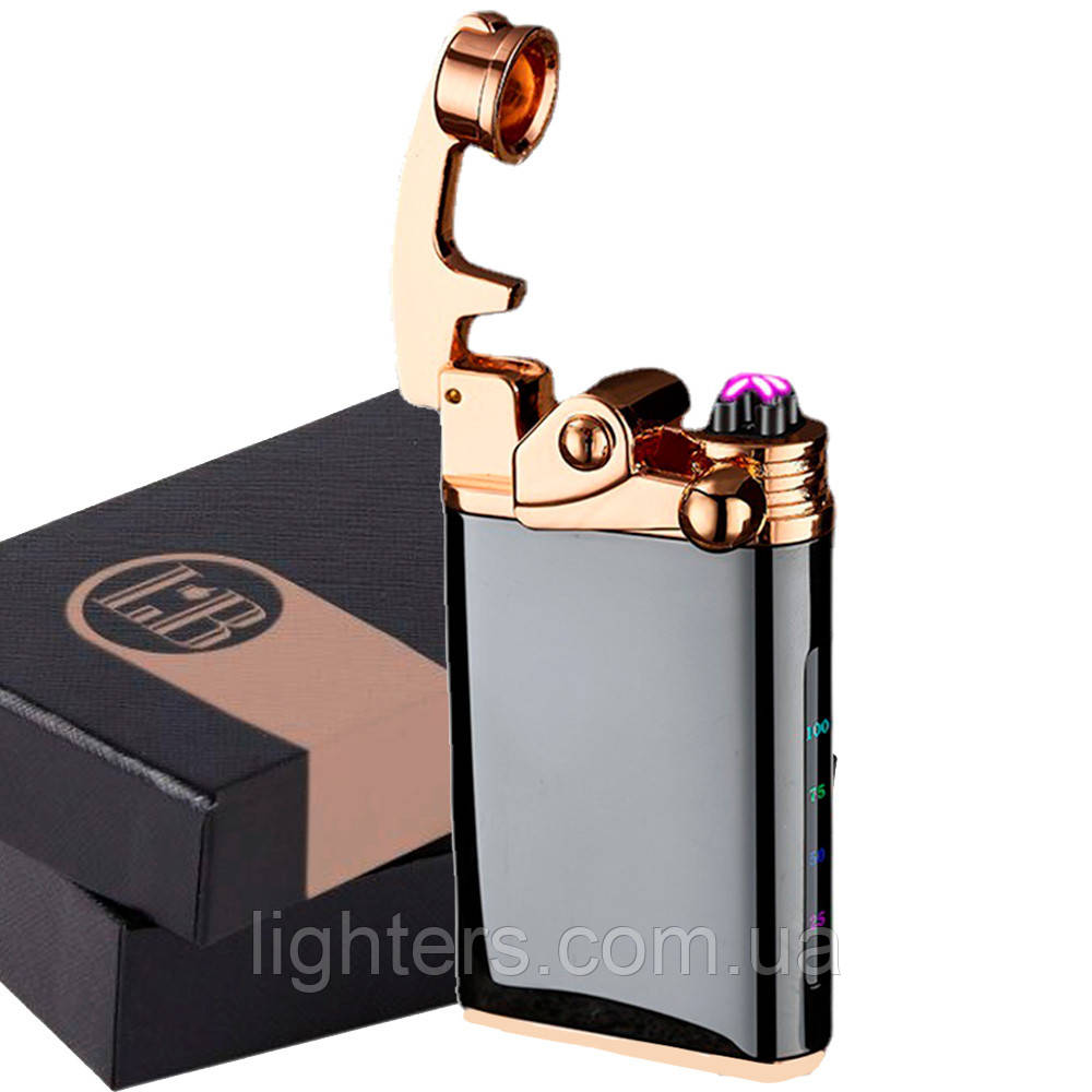 Електроімпульсна запальничка USB у подарунковій упаковці LG-655B