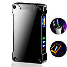 Запальничка usb 2 дуги з ліхтариком у подарунковій упаковці LG-670, фото 9