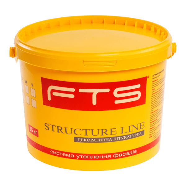 Штукатурка фасадна акрилова FTS/ФТС Structureline короїд