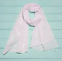 Весенний легкий однотонный шарф