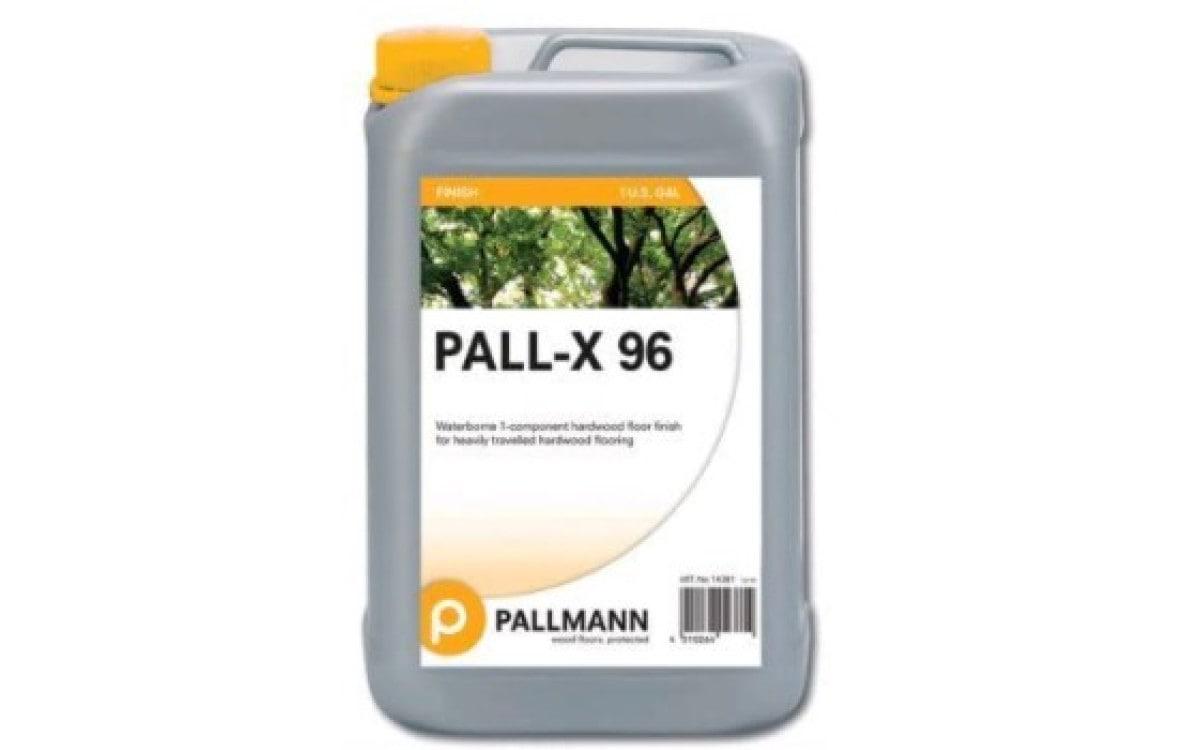 Pallmann Pall-X 96 1K водний високостійкий паркетний об'єктний лак матовий 5л