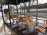 Сидіння для гойдалки з ланцюгами без каркаса