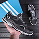 Чоловічі літні кросівки сітка Adidas Tech Flex, кеди текстильні повсякденні Адіас чорні. Чоловіче взуття, фото 6